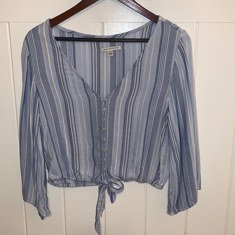 Striped Beachy Blouse